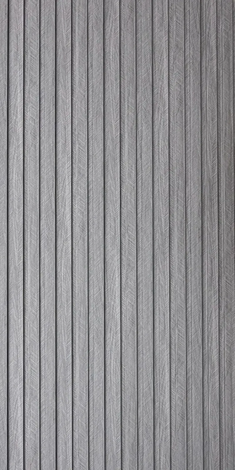 Panneau mural WPC 3 lames – Chêne gris 290 cm