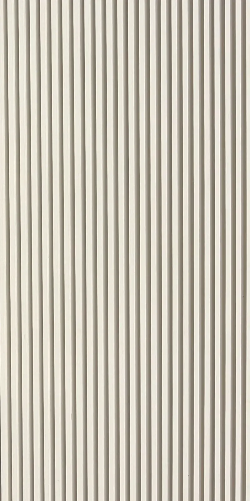 Panneau mural WPC 4 lames – Crème lin 290 cm
