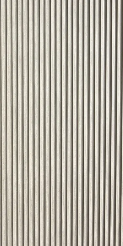 Panneau mural WPC 4 lames – Greige 290 cm