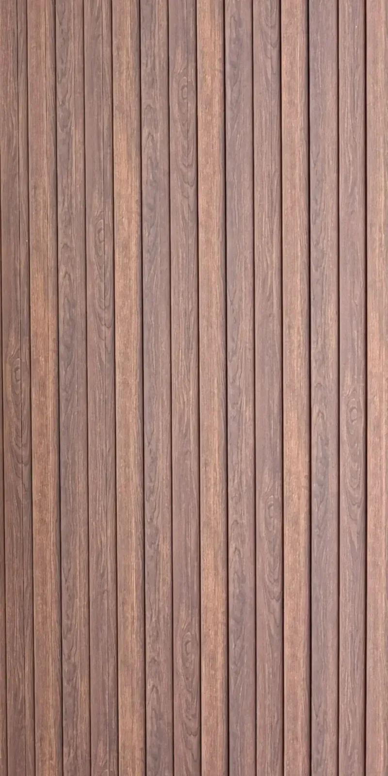 Panneau mural WPC 3 lames – Noyer 290 cm