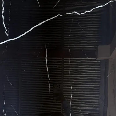 Carrelage effet marbre noir marquina 60x60 – Nero Marquina-A