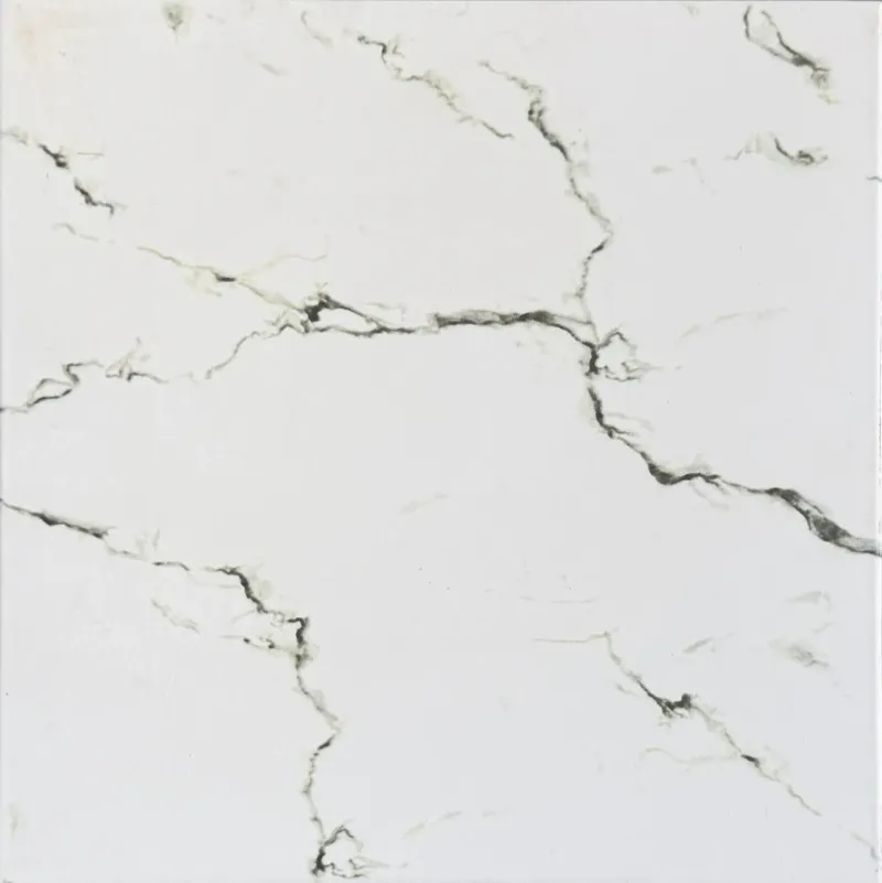 Carrelage effet marbre blanc veiné gris 30x30 – 4002
