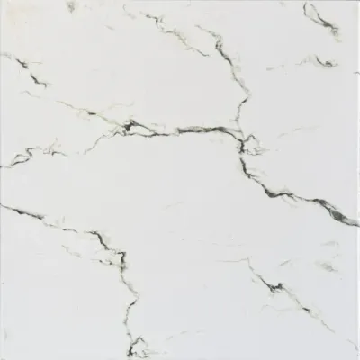 Carrelage effet marbre blanc veiné gris 30x30 – 4002
